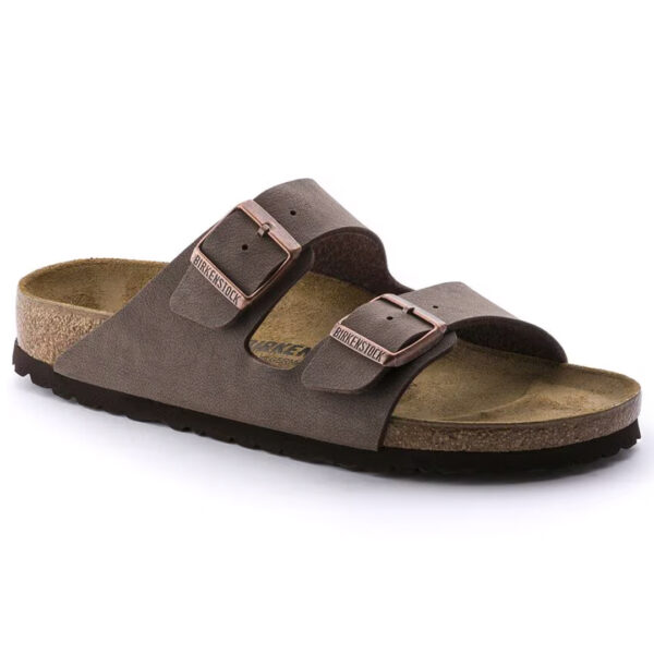 Birkenstock Arizona Mocca Birko Flor Nubuck Narrow 0151183
