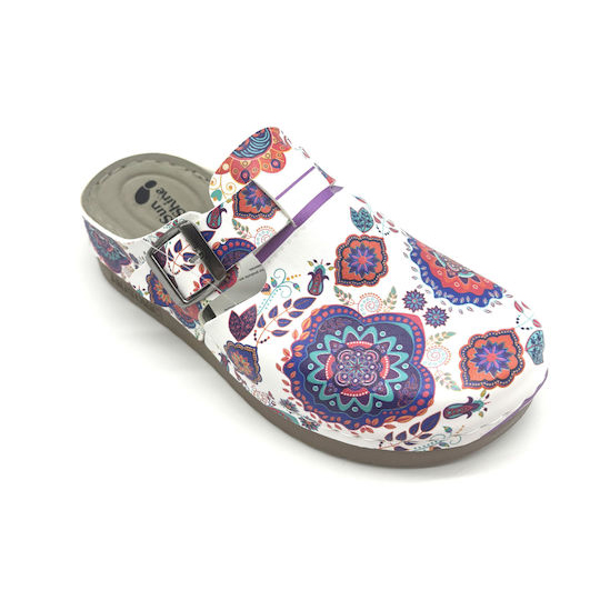 Sunshine Γυναικεία Ανατομικά Σαμπό Εμπριμέ