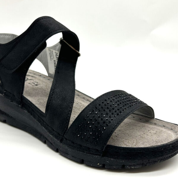 Level Anatomic - Γυναικεία Ανατομικά Πέδιλα Μαύρα